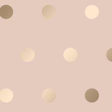 Check spelling or type a new query. Polka Dots Wallpaper In Pink Gold I Love Wallpaper