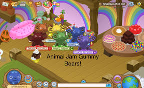 Amanda60454 And Sassygirl104 Animal Jam Blog Animal Jam Gummy Bears Cake