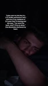 Needless to say I sobbed while watching cartoons with her one last time.💔  #cna #cnalife #ltc #rn #lpn