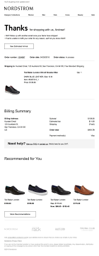 Nordstrom Kurated Email Inspiration Desain