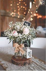 52 Amazing Ways To Set Off A Rustic Spring Wedding Amazing Rustic Spring W Spring Wedding Decorations Rustic Spring Wedding Barn Wedding Centerpieces