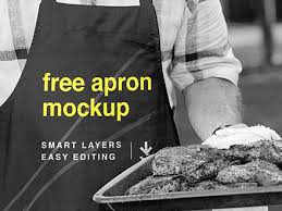 Today's mockup is not something you see every day! Free Apron Mockup Psd