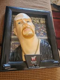Vintage WWF Stone Cold Steve Austin Wall Talkers 3D Talking Picture