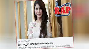 Biodata nur sajat yang ramai orang tak tahu,betol atau pun tidak? Update Jpn Tiada Permohonan Daripada Sajat