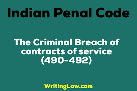 Section 490 492 Chapter Xix Of Ipc Indian Penal Code Indian Penal Code Chapter Criminal