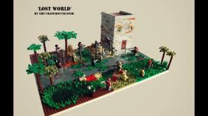 Lego zombie apocalypse downtown diner modular building. Lego Zombie Apocalypse Moc Lost World Youtube