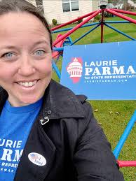 Don't forget to get out and vote 🇺🇸 Vote Laurie Parman for Illinois State  Representative District 66 So proud of the grace and determination my mom  has shown through out this campaign,