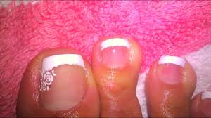 Request Simple Toes French Manicure Youtube