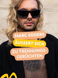 Marc Eggers äußert sich zu den erstmals Trennungsgerüchten ... 😮  #billkaulitz #kaulitz #marceggers #boyfriend #starnews #news #gofeminin