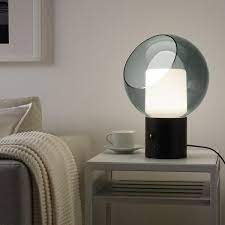 Is there an evedal lamp with an led bulb? Evedal Floor Lamp Grey Marble Grey Ikea Table Lamp Grey Table Lamps Lamp