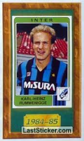 Ông giành được thành công nhất trong sự nghiệp với câu lạc bộ bayern münchen, tại đó rummenigge đã. Sticker 171 Karl Heinz Rummenigge Panini Tutto Inter Laststicker Com