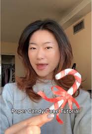 How to Make Paper Candy Canes Wall Decor