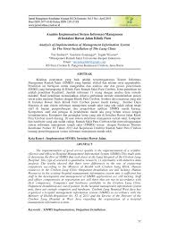 Sistem informasi manajemen merupakan sebuah sistem perencanaan yang ada di dalam perusahaan yang melibatkan pengendalian internal. Pdf Analisis Implementasi Sistem Informasi Manajemen Rumah Sakit Di Instalasi Rawat Jalan Klinik Paru Rumah Sakit Paru Cirebon