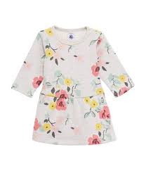 Robe Bebe Fille Imprime Fleuri Petit Bateau Filles Bebe Robe Bebe Fille Vetements Bebe