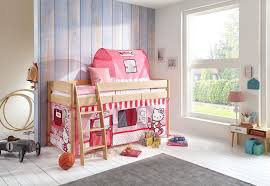 Bettwäsche mädchen von hello kitty baumwolle 135x200 80x80 karte bett wäsche ros. Hochbett Michelle 20703 Kinderbett Bett Kinderzimmer Stoffset Disney Hello Kitty Kaufen Bei Froschkonig24 Gmbh