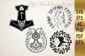 Download Freya Svg Bundle Of Norse Mythology Art Graphic By Talanpluss Creative Fabrica SVG Cut Files