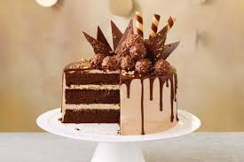 Choc Hazelnut Drip Cake Pasteles Personalizados Pasteles Deliciosos Torta De Cupcakes