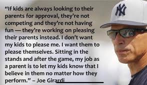 Joe Girardi absolutely NAILS this