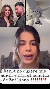 Karleshion Y Adrian Benites En El Bautizo De Emiliano