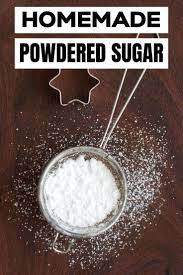 Diy Powdered Sugar Recipe With Low Carb Options Healthy Baking Substitutes Powdered Sugar Substitute No Sugar Foods