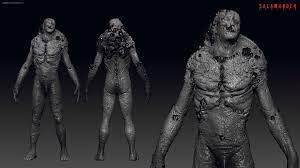 Human Mutant Early Concept Art For Salamander Project Andrea Chiampo Concept Art Art Mutant