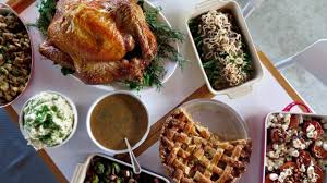 From traditional turkey, stuffing, and pumpkin pie to a vegan thanksgiving to fancy steaks, here's a sampling of 15 thanksgiving 2019 dining options in and around boston, should you choose to (takeout packages are also available.) Thanksgiving Dinner To Go 15 Best In Los Angeles Momsla