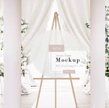 Download Frosted Acrylic Sign Mockup Modern Wedding Sign Mockup Round Poster Mockup On Easel Welcome Sign Mockup Vdieu 368 By Poster Mockup Sign Mockup Acrylic Sign