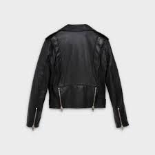 Classic Calfskin Biker Calf Skin Leather Jacket Biker