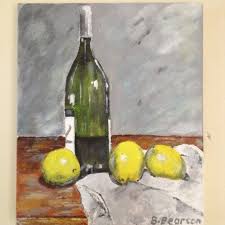Original Peinture A L Acrylique Nature Morte Peinture De Etsy Peinture Acrylique Acrylique Peinture