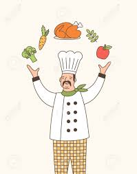 Find the perfect chef cartoon stock photo. Skillful Chef Outline Vector Illustration Professional Dreamy Royalty Free Cliparts Vectors And Stock Illustration Image 136530524
