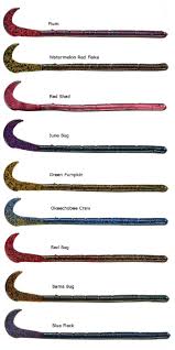 Plastic Worm Colors Chart Bahangit Co