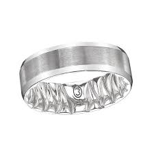Greenberg S Jewelers Mfit 326 21447 Mfit 326 21447 This Slick Shiny White Gold Men S Mfit Band Is The Epitome Of Masculi White Gold Silver Rings Jewelry