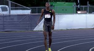 The wind reading was 1.4 metres per second. Erriyon Knighton Breaks Usain Bolt S U18 World 200m Best