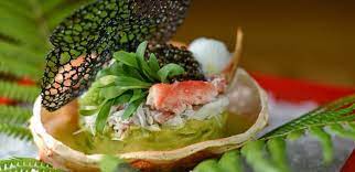 Terrine de st jacques d'un grand chef. Terrine D Avocat Aux Coquilles Saint Jacques Et Salade De Fruits De Mer Recette Par Streetfood Et Cuisine Du Monde