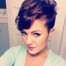 Pin By Shekinah Smith On Mohawk For The Woman Shaved Side Haircut Curly Hair Shaved Side Cute Hairstyles For Short Hair