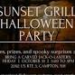 Sunset Grill Halloween Party event image