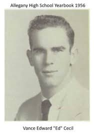 Vance Edward “Ed” Cecil (1937-2010)