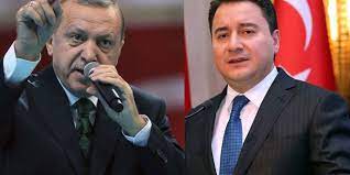 Cumhurbaşkanı erdoğan'ın, isim vererek parti kurma hazırlığında olan ali babacan, gelecek partisi genel başkanı ahmet davutoğlu, ve eski başbakan yardımcısı mehmet şimşek'e yönelik halkbank'ı. Tayyip Erdogan Ile Ali Babacan Arasinda Ekonomi Krizi