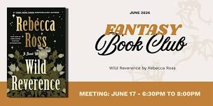 Fantasy Book Club at The Well Red Damsel