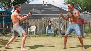 What else could a real man want? Backyard Fighting In Ufc 4 Youtube