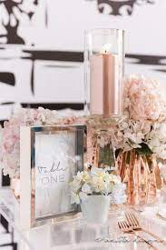 Order Wedding Flowers Online Rose Gold Wedding Decor Gold Wedding Decorations Wedding Table Numbers