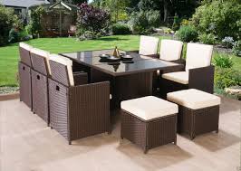 New Frankfurt Co Rattan Cube Garden Furniture Set 10 Seater Outdoor Wicker 11pc Rattan Outdoor Furniture Rattan Effect Garden Furniture Rattan Garden Furniture