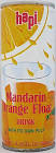 Mandarin Orange Float Drink