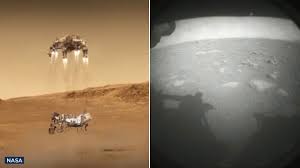 Nasa's perseverance rover will look for signs of past life in a region of mars where the ancient environment is believed to have been favorable for microbial life. Fiabc8x12mlhum