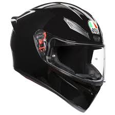 Agv K 1 Black Helmet