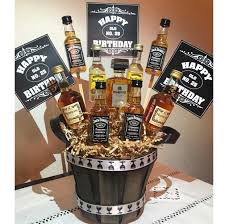 Liquor Bouquet For Him Liquor Bouquet Happy Birthday Gifts Liquor Gifts