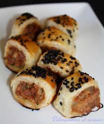Delinquances Et Saveurs Friands Aux Saucisses Food Appetizers Bagel