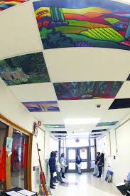 Maybe you would like to learn more about one of these? Tile Art Ceiling Tile Painting Ideas Painting Inspired
