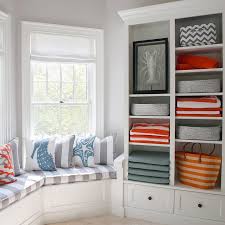 Window seats can become your favorite spot in the home, provided that the ledge is wide enough to accommodate a seat or you can choose to add different decorative styles and shapes can enhance the comfort level and look of a window. Curved Window Seat Design Ideas