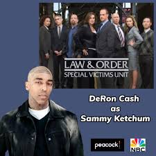 Hoping everyone caught DeRon Cash's episode of Law & Order SVU last night.  Now playing